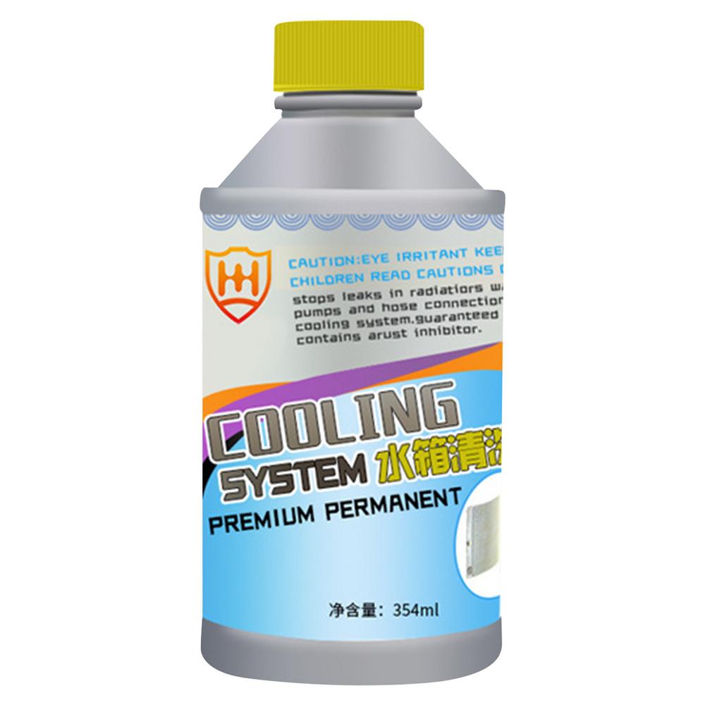 Очиститель для труб водяного бака для системы охлаждения 354 мл мягкая очищающая жидкость мощное средство для автомобильного водяного бака аксессуары для чистки автомобиля