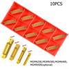 New Practical Industry Carbide Blade Carbide Inserts Lathe Tool 10 Pcs