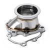 Stainless Steel Adapter for T25 T28 GT25 GT28 2.5" 63mm V-band Clamp Flange Turbo Down Pipe Adapter