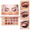Matte Shimmer Eyeshadow Palette Long Lasting Easy To Wear Glitter Pigmented Eyeshadow Makeup