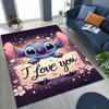 27 Стилей Стич 2 Монстр Мультфильм Ковер для Спальни Гостиной Дивана Дома Придверный Коврик Декор, Большой Детский Игровой Нескользящий Напольный Коврик