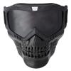 [Ongwan] Skull Motorcycle Goggles Unisex Outdoor Removable Motorcycle Goggles Helmet Motorcycle Ski Sports Racing (Gray)