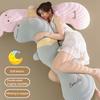 Long Body Pillow Ergonomic Curve Pillow Cute Side Sleeping Support Soft Animal Shapes Plush Doll for Kids Adult