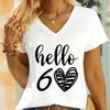 Женские футболки Hello 50 Базовая Классическая Графическая Ретро Подарок на День Рождения для Мамы Женская Одежда Подарок на 50-летие Футболка FeУнисекс