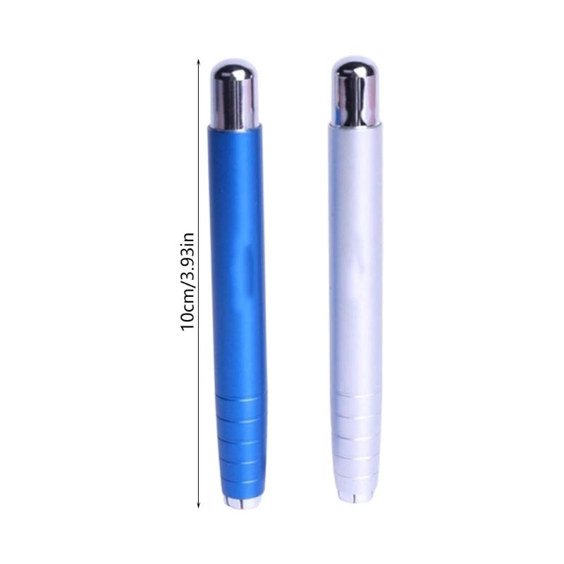 2Pcs Retractable Metal Pencil Extension Tool Ergonomic Pencil Lengthener For Artists Students Writers Writing Sketching