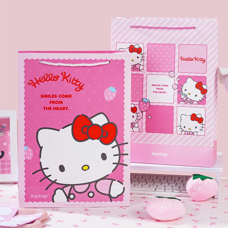 Милая Мультяшная Сумка-Тоут Hello Kitty - Креативная Упаковка для Сувениров