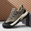 American High-end Leather Men's Shoes Outdoor Hiking Sports Shoes Men's Hiking Shoes Large Size Non-slip