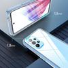 Чехол для телефона Samsung Galaxy A53 5G, 360 градусов, двойной прозрачный, противоударный