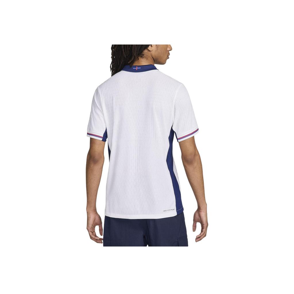 Nike Англия 2024/25 Match Home ADV Authentic Jersey Белый/Синий Void Мужская уличная одежда FJ4271-100