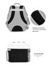 Pet Space Capsule Backpack: Large Capacity, Breathable Cat & Small Dog Carrier with Front Chest and Double Shoulder Straps.
