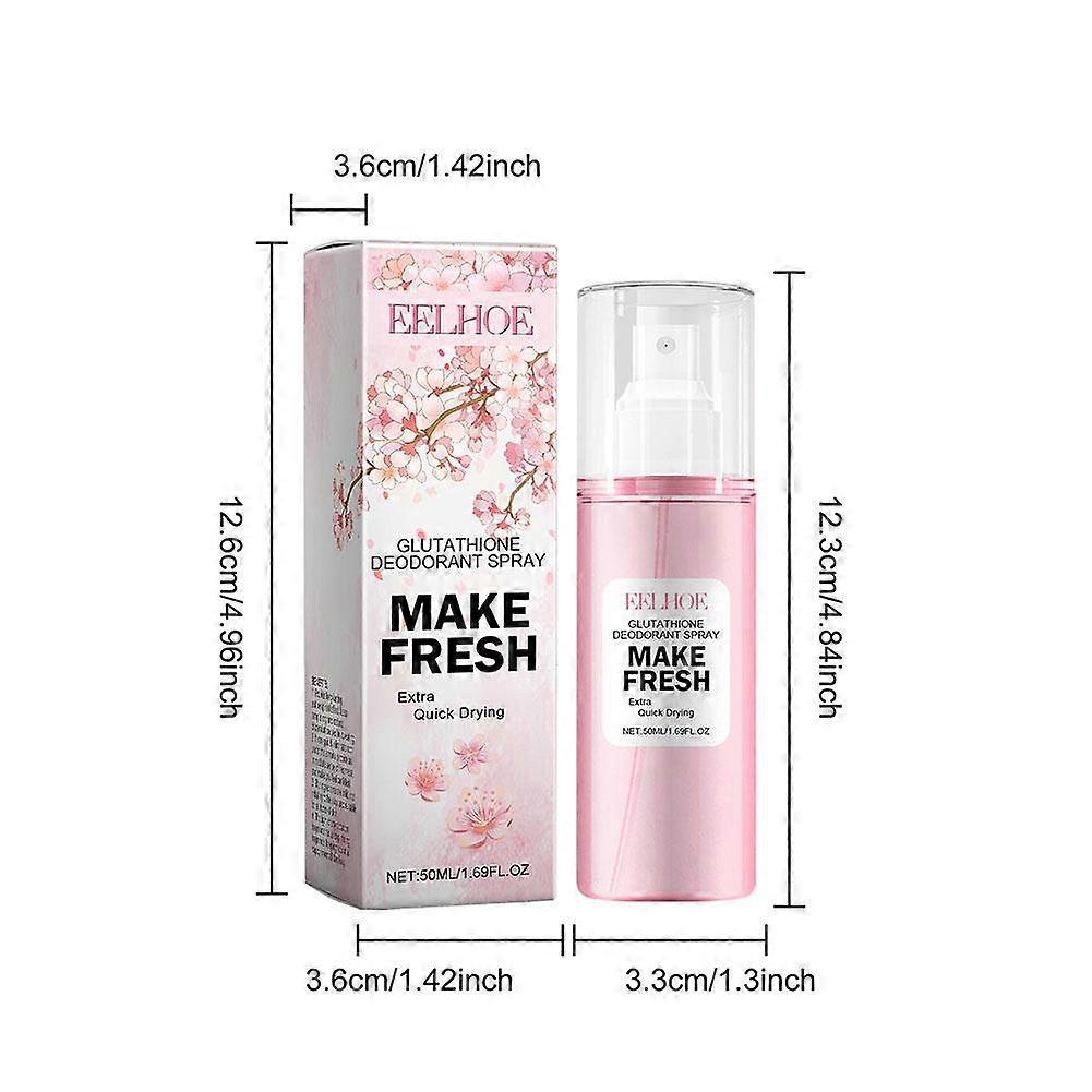 24H Antiperspirant & Deodorant Spray - Quick Dry, 50ml