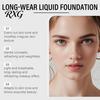 Even Skin Tone Foundation 30G Color Changing Liquid Foundation, SPF 50 Natural Deep Women Long-Lasting Lightweight Makeup Concealer for All Types