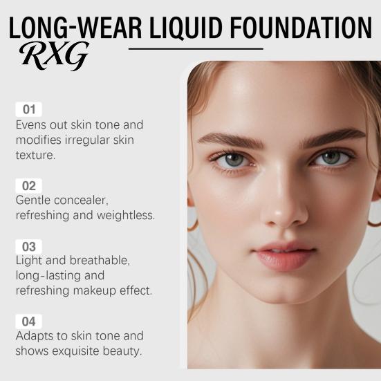 Even Skin Tone Foundation 30G Color Changing Liquid Foundation, SPF 50 Natural Deep Women Long-Lasting Lightweight Makeup Concealer for All Types
