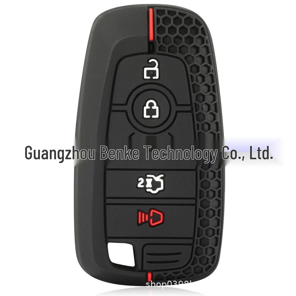 Silicone Key Cover for Ford Mondeo, Mustang, Explorer, Raptor Series Remote