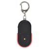 Wireless Anti Lost Alarm Key Finder Locator Whistle Sound LED Light with Battery Red
