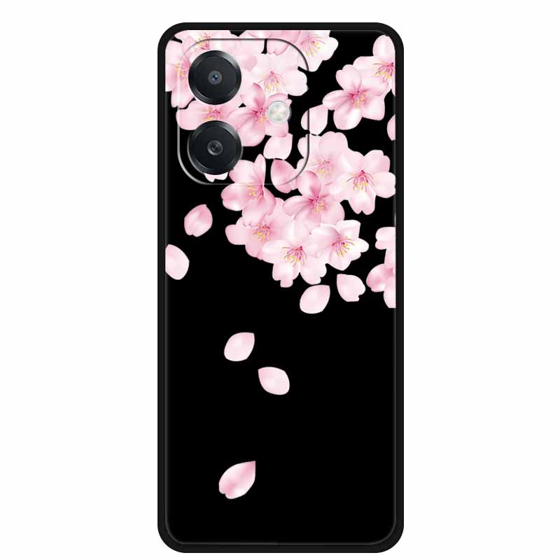 Чехол для OPPO A3 / A3x 5G 6.67" Funda Черный Силиконовый Мягкий Чехол для Телефона Для OPPO A3x A3 5G Задняя Крышка Чехол A 3x A 3 x A3 x Мультяшный