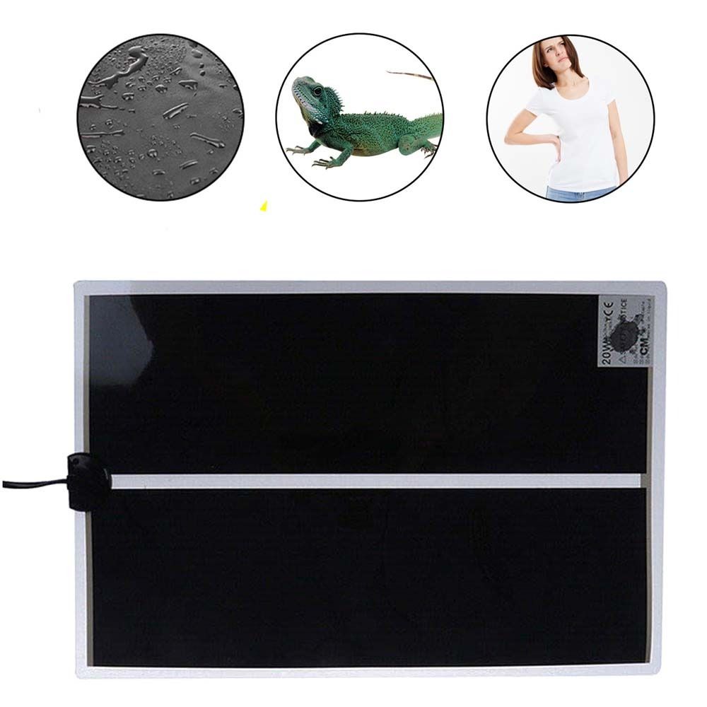 For Reptiles Snake Lizard Reptile Heated Pad Pet Heating Mat Heater Carpet Pet Electric Blanket