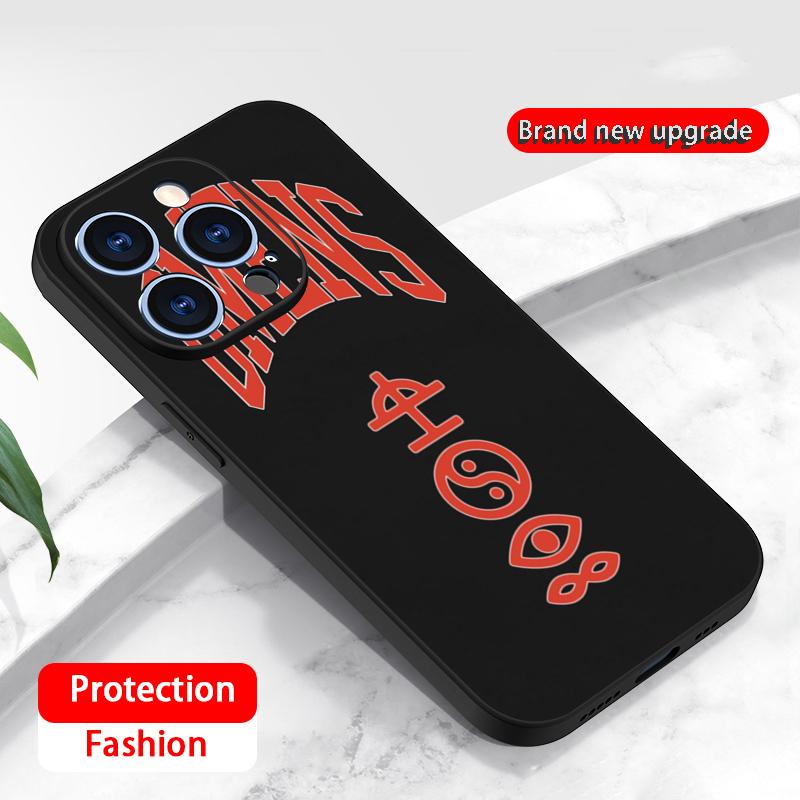 Крутой модный чехол для телефона с постером группы Badd Omens Для iPhone 17 16 16e 15 14 13 12 Plus Mini Pro Max Мягкий черный противоударный чехол