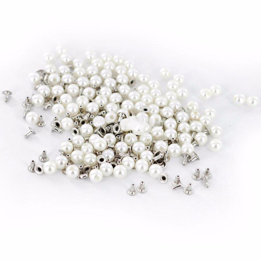 Clothing Decoration Shoes Hat Decor Handmade DIY DIY Rivet Pearl Studs Pearl Rivet Sewing Rivet