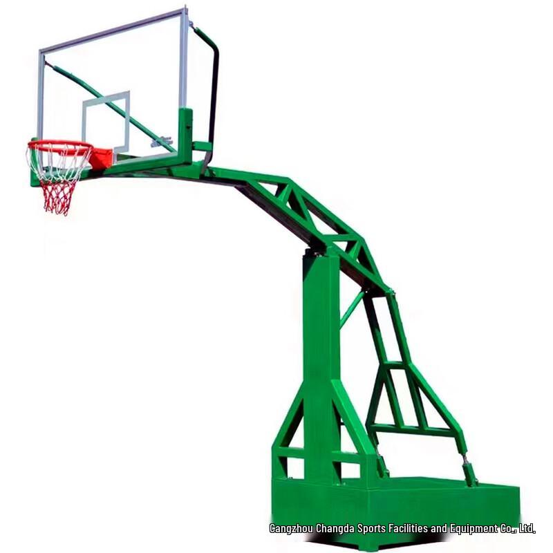 WEZHO Outdoor Ground-Mounted Basketball Hoop