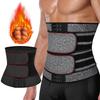 Men Waist Support Sauna Slimming Waist Trainer Belts Sweat Abdomen Corset Weight Loss Belly Compression Straps Sports Girdles