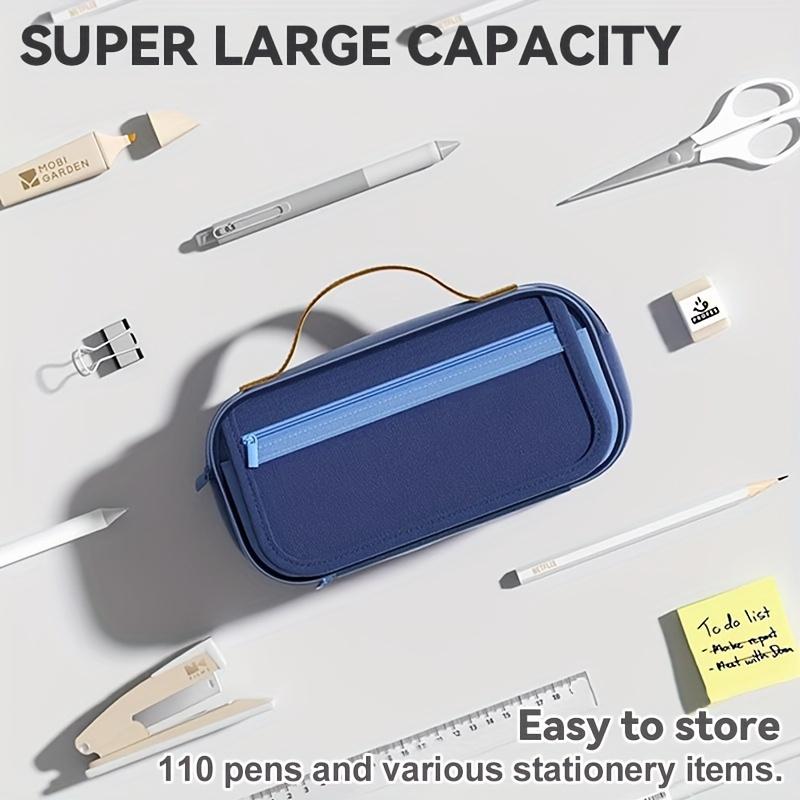 Nine Layer Large Capacity Portable Pencil Case Durable Multi Color Stationery Organizer Multifunctional Storage Pouch Students