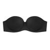 Women's Strapless Invisible Bra Replaceable Sheer Buckle Braletter Push Up Half Cup Tank Top Sexy Underwear