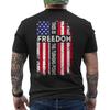 This Is The Turning Point American Freedom American Flag ON BACK Unisex T-Shirt