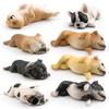 Cross-border Sleeping French Bulldog & Shiba Inu Model: Children's Fun Pet Dog Desktop Decor Ornament