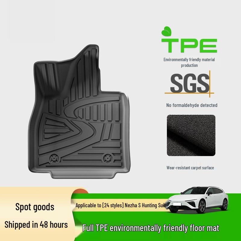Custom TPE Floor Mats for Nezha S Hunting Armor: Dirt & Wear Resistant, Eco-Friendly, Fits 24 Models