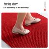 Qiqijia Entrance Door Mat, Non-Slip Doormat at Entryway, PVC Foot Mat, Dirt-Resistant Carpet Doormat, Cuttable Pad