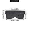 For Mercedes Benz C GLC S GLE GLS Class W205 W253 W213 W222 W167 Rear Seat Armrest Cup Holder 0998100213 Black Holder