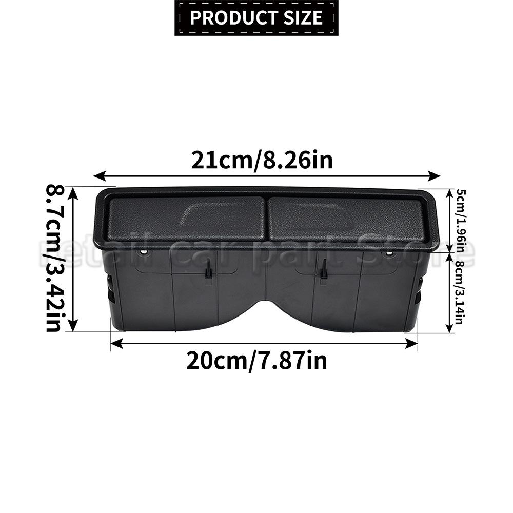 For Mercedes Benz C GLC S GLE GLS Class W205 W253 W213 W222 W167 Rear Seat Armrest Cup Holder 0998100213 Black Holder