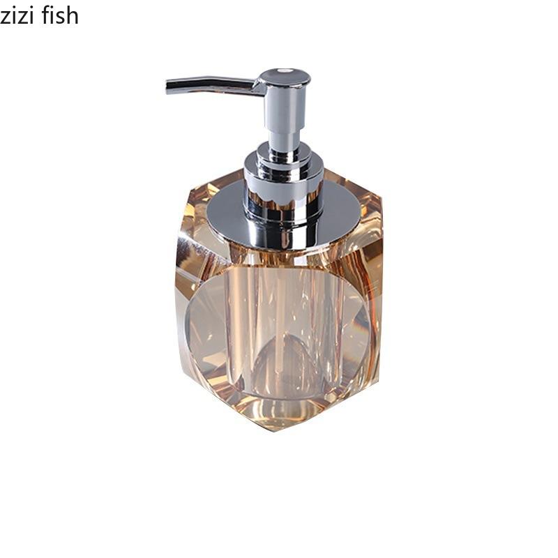 Флакон Crystal Lotion Распределительная бутылка для продуктов для ванной комнаты Флаконы с дезинфицирующим средством для рук Бутылки с шампунем и гелем для душа Дозатор для мыла