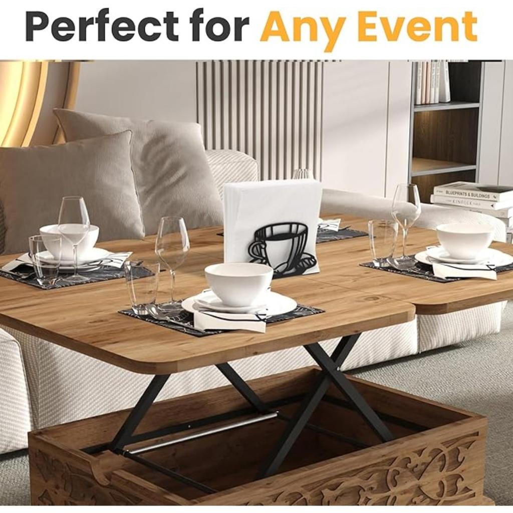 Подставка для бумажных салфеток для кухонных столов и столешниц | Черная оцинкованная подставка для салфеток | Декор для кофейни и ресторана