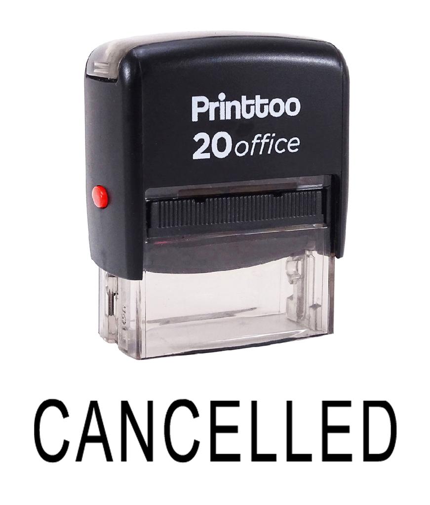 Printtoo Office Стационарная индивидуальная печать ОТМЕНА Самокрасящаяся резина