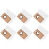 6PCS Vacuum Cleaner Dust Storage Bag Sweeping Robot Rubbish Garbage Bag for VIOMI S9