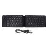 Foldable Keyboard BT3.0 Fast Typing Silent 120mAh Battery Compact Size Wide Compatibility Mini