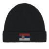 Bonnet Drapeau Serbie En Noir
