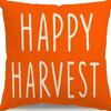 Various Harvest Festival Pumpkin Combination Pillow Covers Set of Four Thanksgiving Decorative Pillow Cushion Covers
