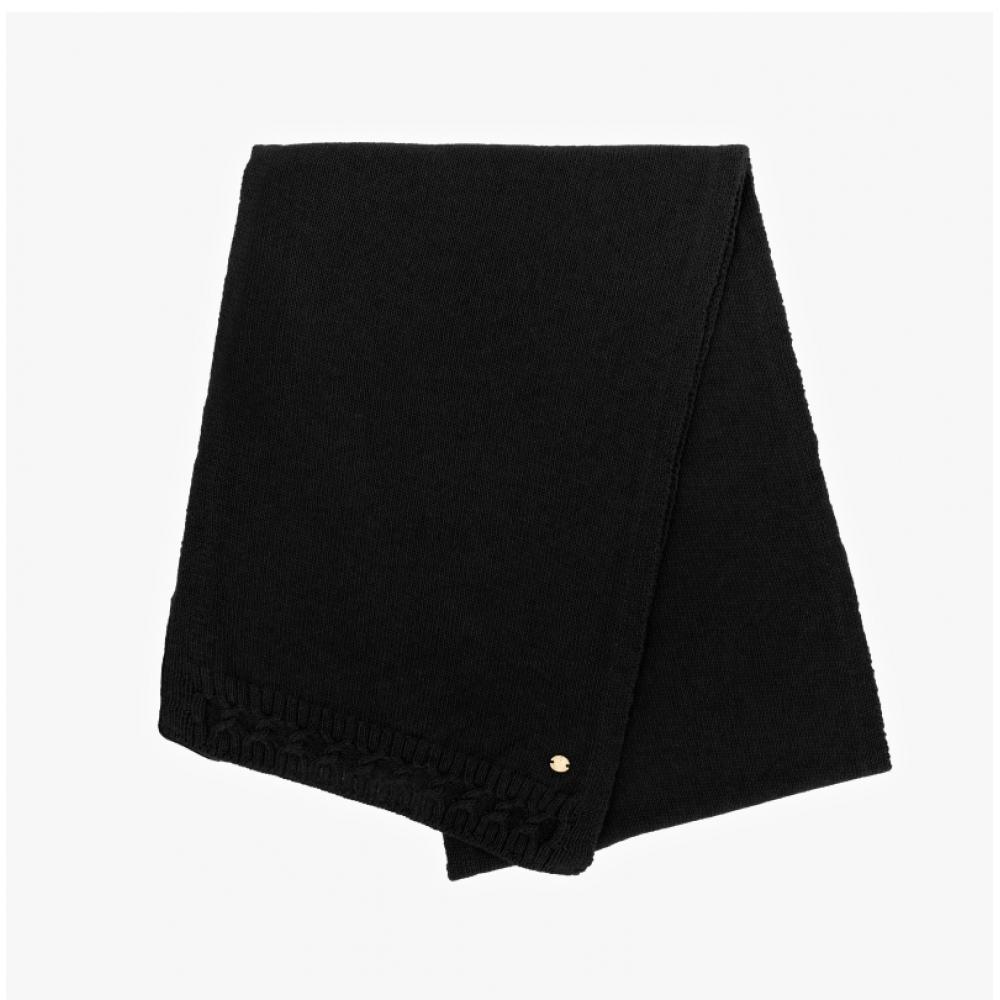 Helen Kaminski Sca51876 Bk Candin Black Knit Muffler