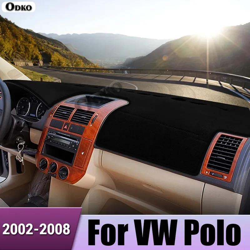 Car Dashboard Cover Avoid Light Anti-UV Mat For Volkswagen VW Polo 9N 9N3 MK4 2002 2003 2004 2005 2006 2007 2008 Accessories