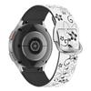 Ремешок для Samsung Galaxy Watch 7/5 Pro/4 6 Classic 40 44 мм Гравировка цветка Силиконовый Спортивный Браслет ремешок Galaxy Watch 7 Ремешки