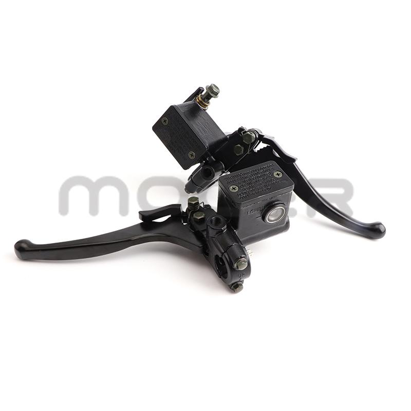 ATV Upper Brake Pump Hydraulic Clutch Pump with Handle Parking Lock For 110cc-250cc GY6 Quad Dirt Bike Motorcycle Accessories