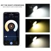 Tuya Bluetooth Умная светодиодная лампа GU10 Потолочный светильник RGB Диммируемый Спот Накладной светильник Управление через приложение Smart Life Для спальни Гостиной