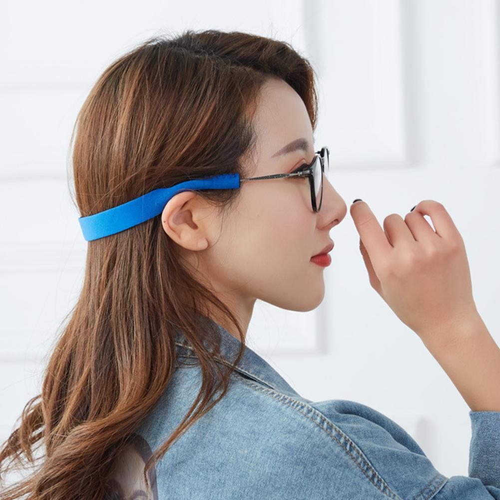 Шнурки для очков Неопреновые шнурки для солнцезащитных очков Цепочка для очков Спортивная лента Держатель Эластичные противоскользящие шнуры