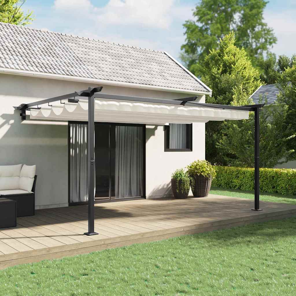 Pavilion 400 x 300 x 200 cm Cream Polyester