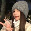 Korean Versatile Thickened Bow Wool Hat Fashionable Casual Big Head Circumference Windproof Warm Hat Autumn and Winter Ear Protection Cold Hat