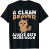 Футболка унисекс Dirty Funny Clean Beaver Wood