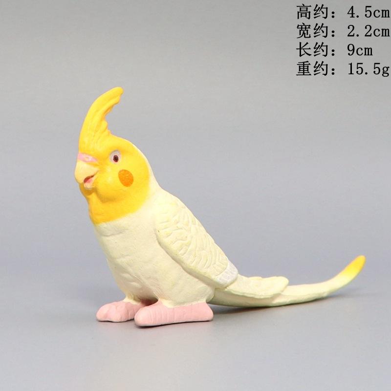 Имитация попугая, миниатюрный пейзажный орнамент, модель попугая, фигурка газона, искусственная птица, декоративные фигурки для дома, декор птицы